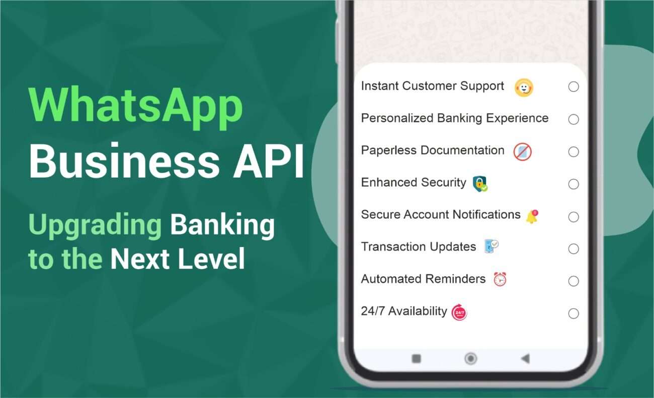 How WhatsApp Business API help In Banking Sectors