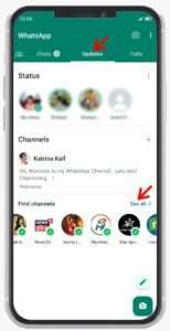 WhatsApp New Update : WhatsApp Channel