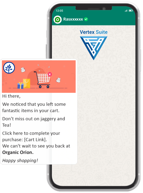WhatsApp Abandoned Cart Template