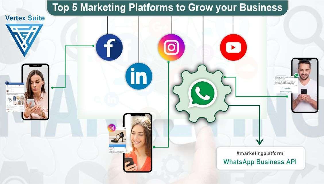 Top 5 marketing platforms to grow your business