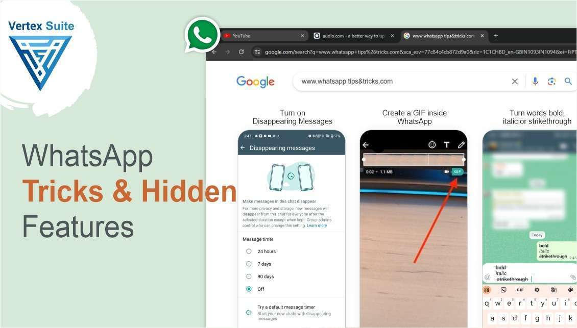 WhatsApp tricks hidden features