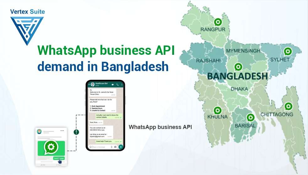 WhatsApp business API demand in Bangladesh