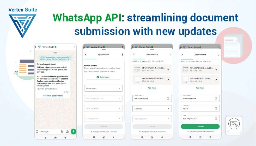 WhatsApp API: Streamlining Document Submission with New Updates