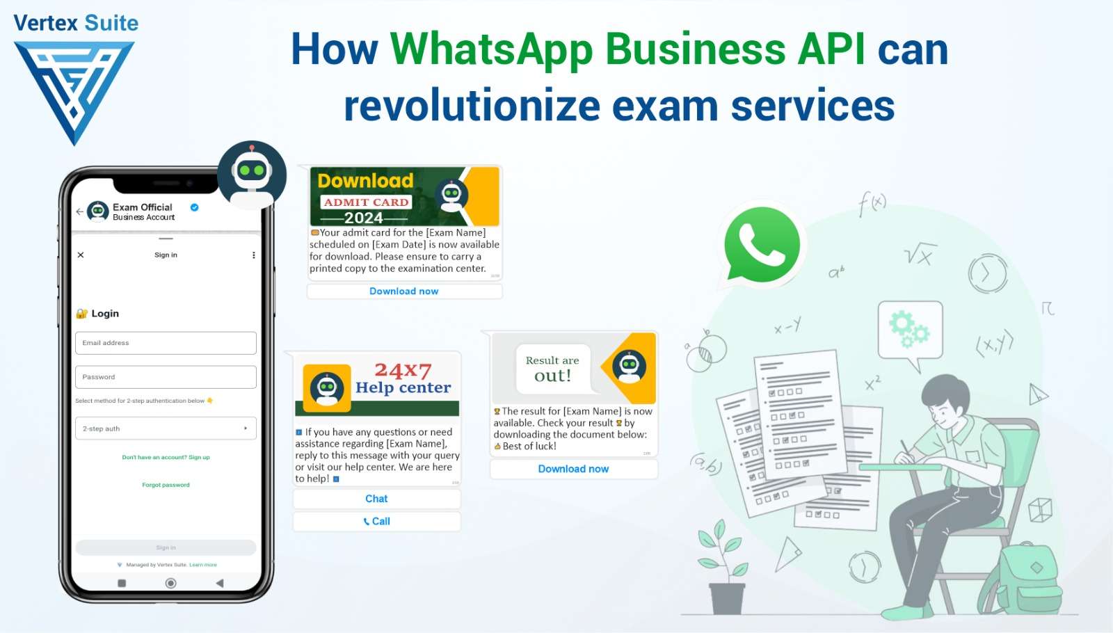 How WhatsApp Business API Can Revolutionize Exam Services