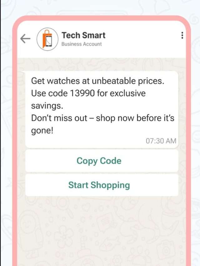 Copy & Redeem Coupon Codes in WhatsApp Like a Pro