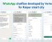 WhatsApp Chatbot Developed by Vertex Suite for Raipur Smart City