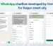 WhatsApp Chatbot Developed by Vertex Suite for Raipur Smart City